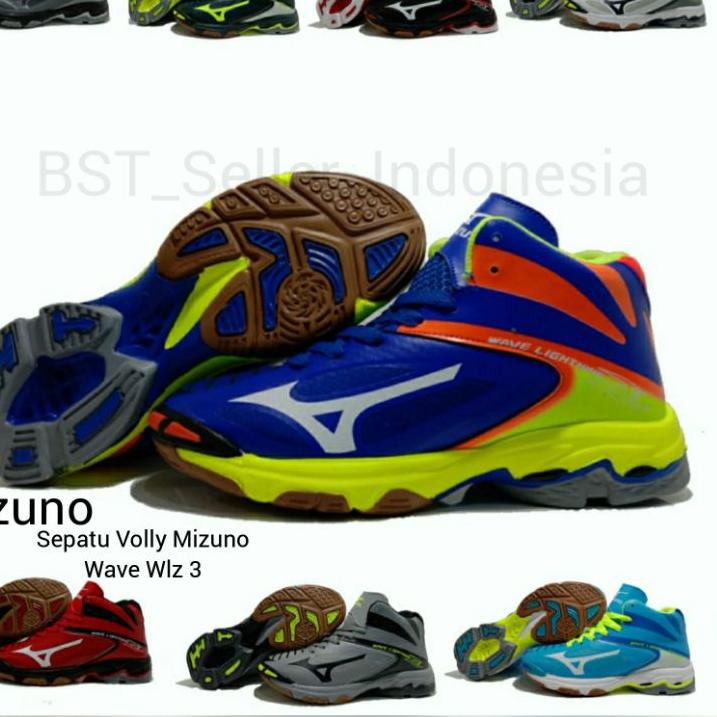 Stok terbaru Sepatu Mizuno Wlz 3 Sepatu Olahraga Volly Mizuno Wave Lightning Wlz3 Terlaris serbuuu 