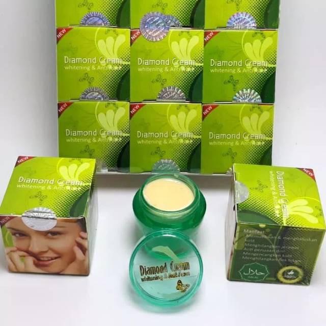 Cream Diamond Whitening &amp; Anti Acne - Cream Diamon Gentong