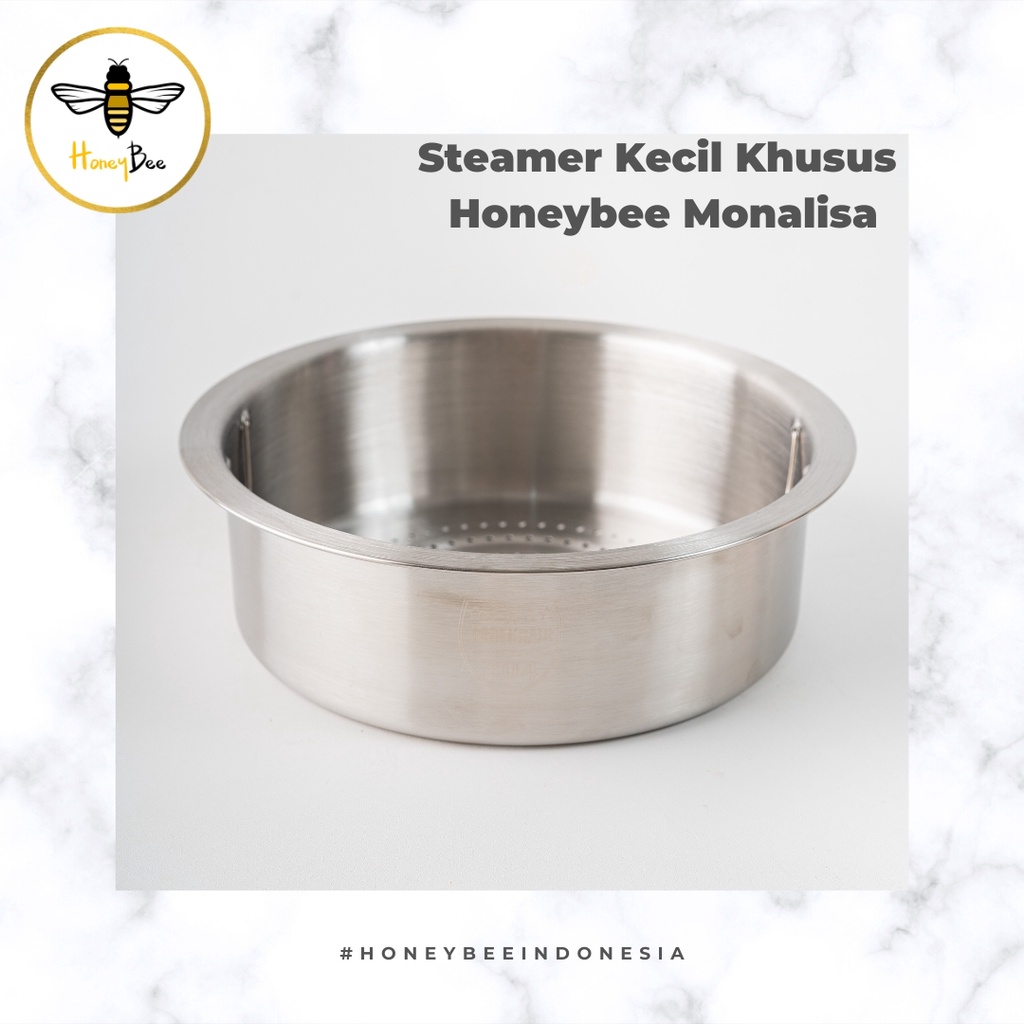 Honeybee Monalisa Mini Steamer - Stainless Steel SUS304 Food Grade