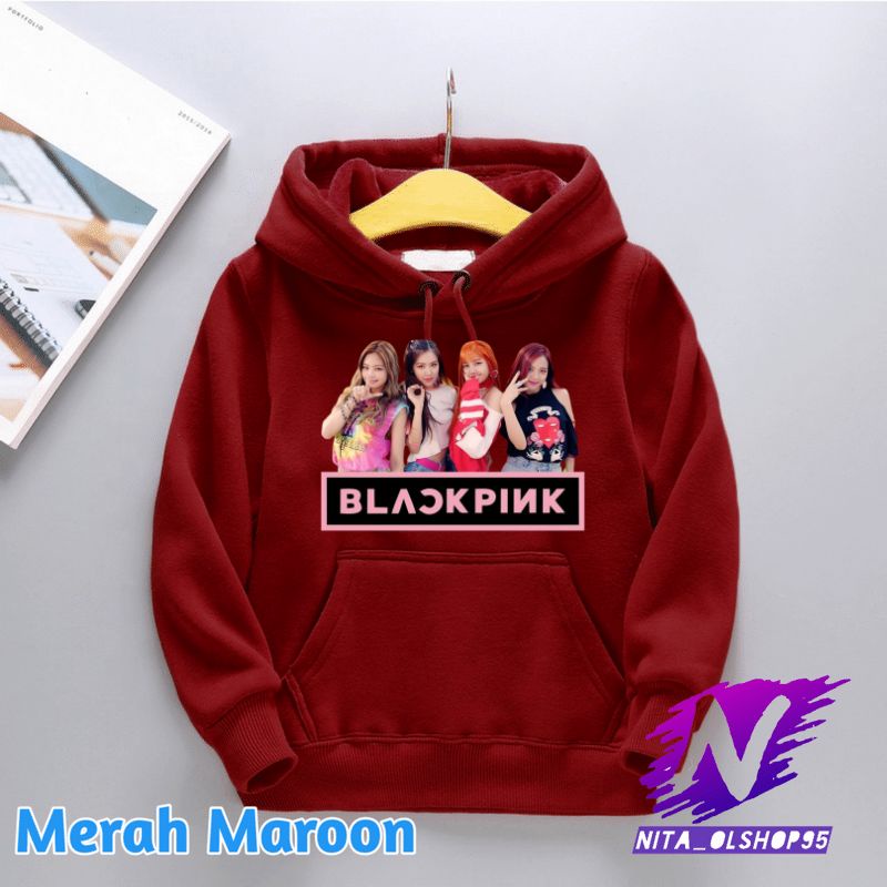 sweater hoodie anak blackpink
