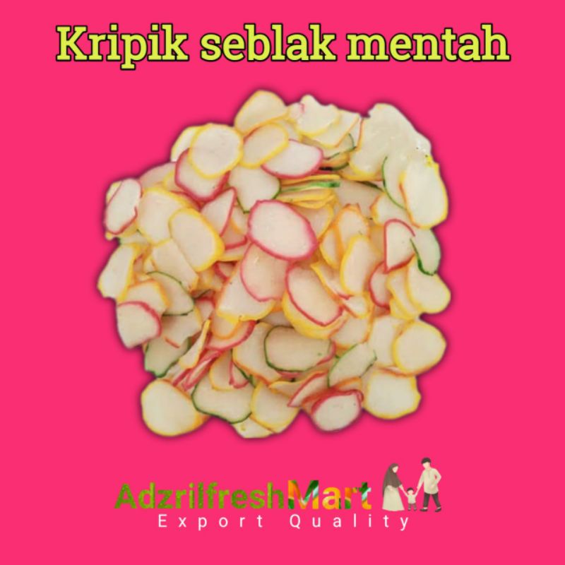 

KERUPUK MENTAH KERUPUK SEBLAK MENTAH