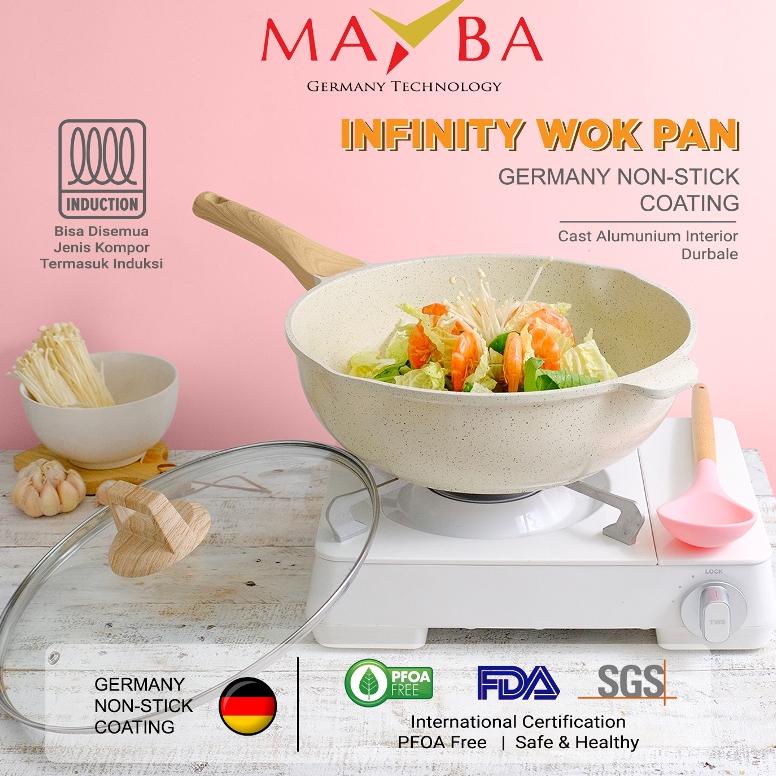 SALE WOK PAN MOEGEN / Panci MUGEN GERMANY / Penggorengan Technologi NON STICK DIE CAST