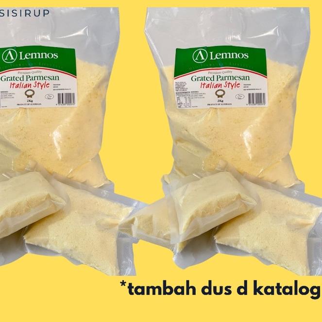 

QC PASS⭐-Lemnos Parmesan Cheese 100 GR / Grated Parmesan / Parmesan Parut / Parmesan Itali / Parmesan Bubuk