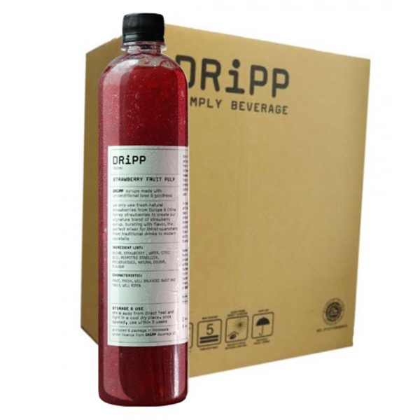 

DRiPP STRAWBERRY PULP CARTON