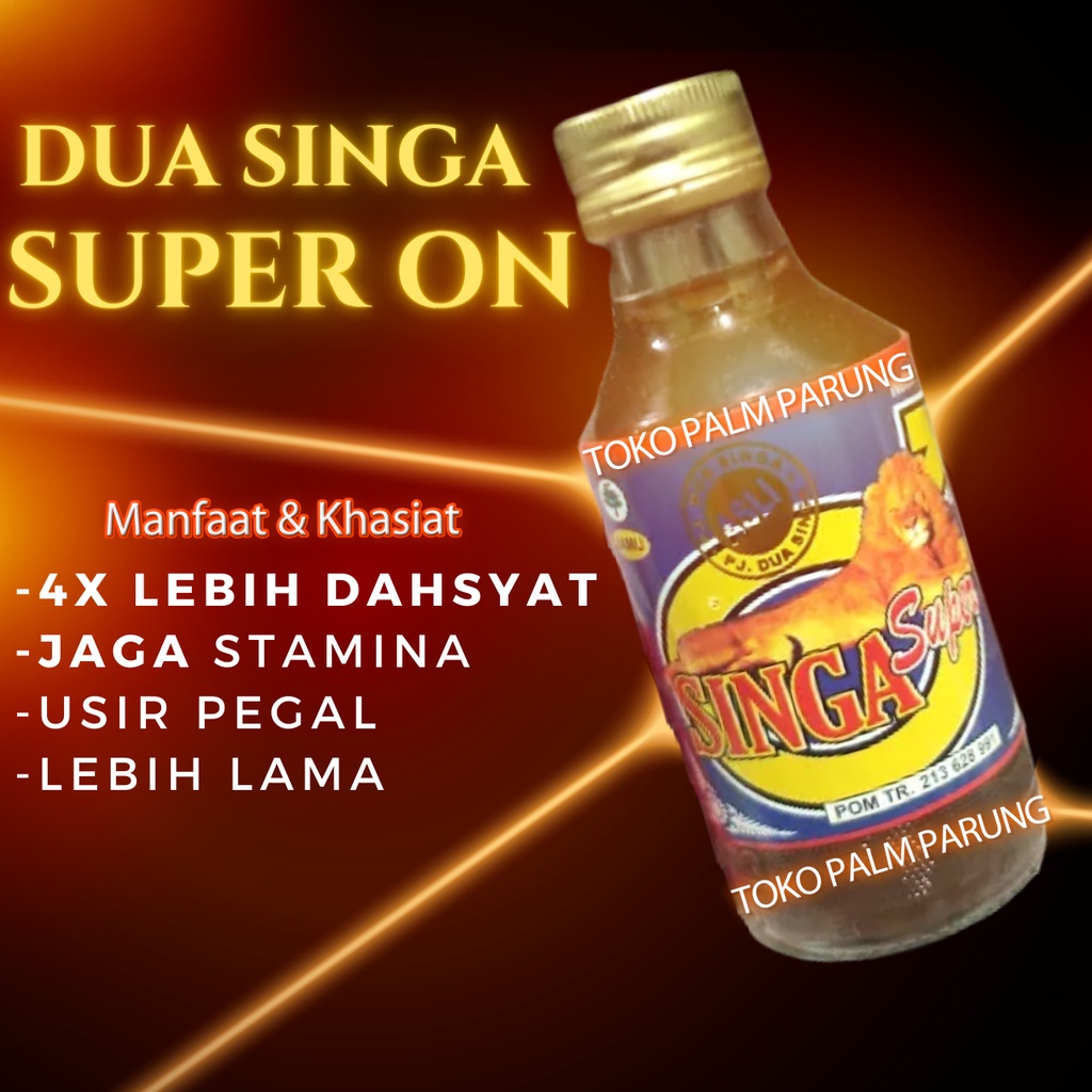 Jamu Singa Super On 150ml Produk Dijamin Asli Original