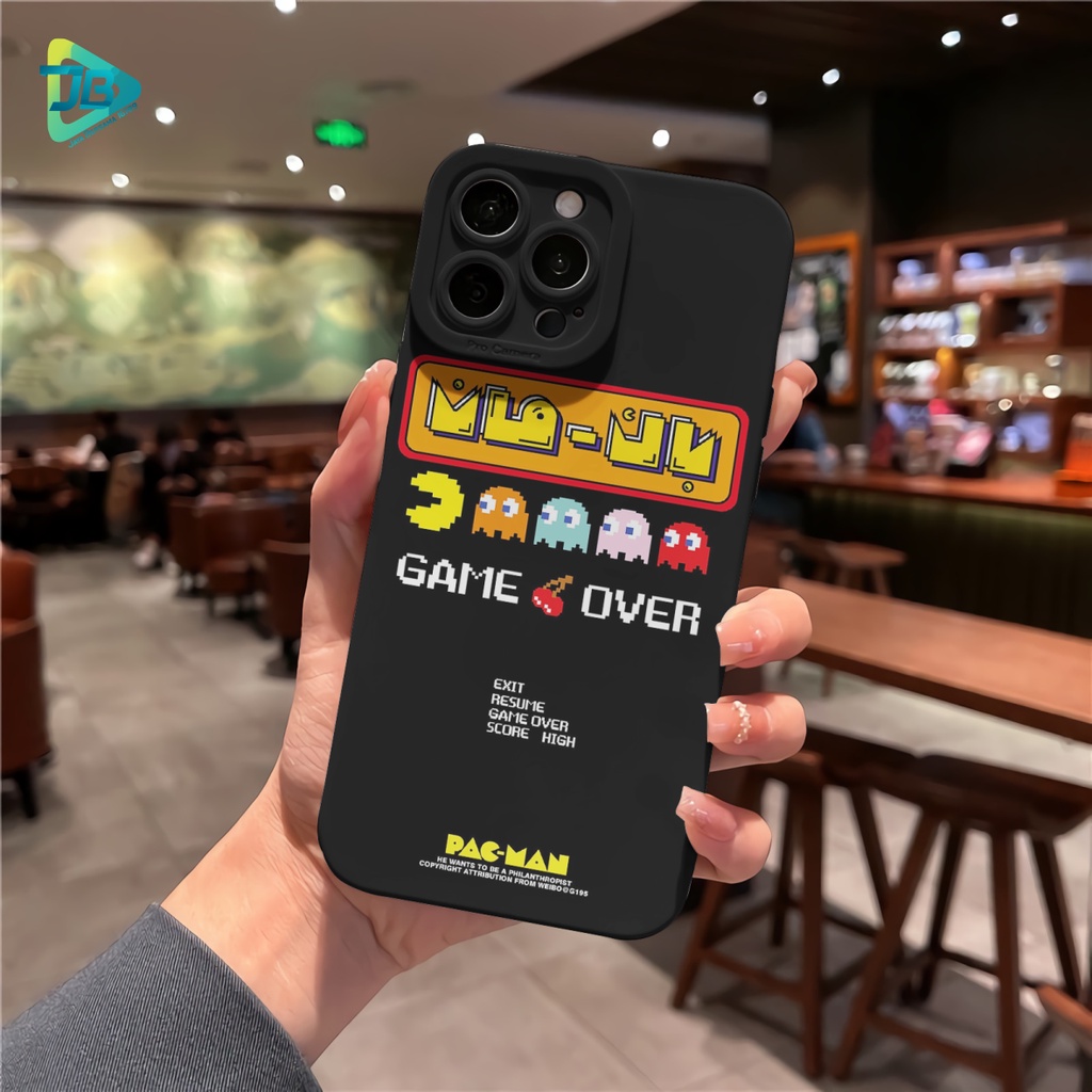 CUSTOM CASE SOFTCASE SILIKON PROCAMERA PACMAN CUSTOM XIAOMI REDMI 6A 8 8A PRO 9 9A 9C 10A NOTE 8 9 10 10S POCO M3 M4 JB7962