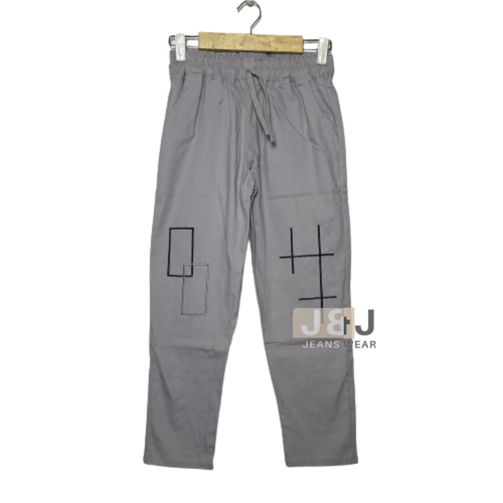 Celana Anak Chino Panjang Melar Twill Stretch