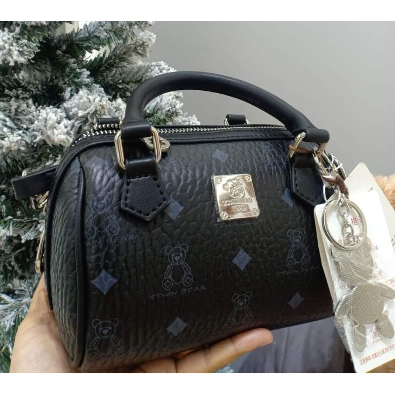 HANDBAG TTWN Bear indonesia TN 2986 black