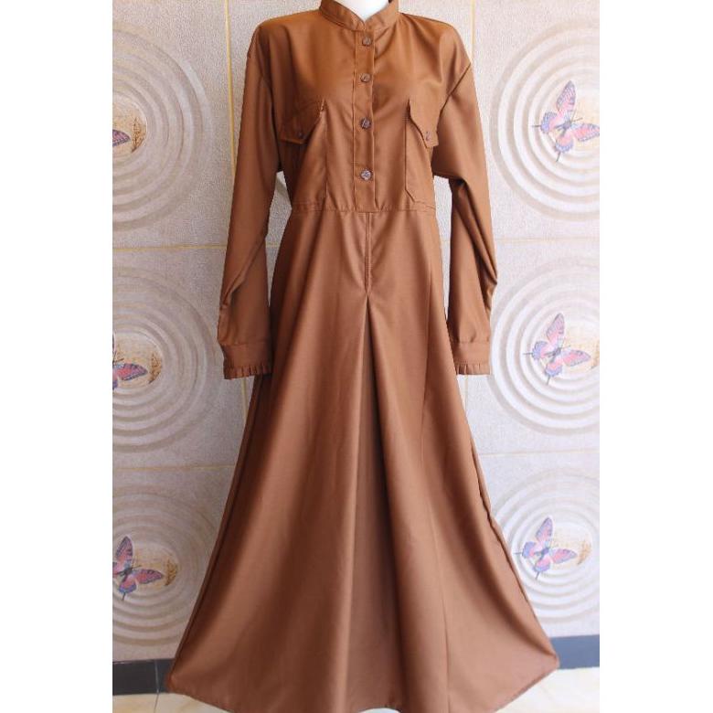 TERLARIS Baju Gamis PDH Seragam Muslimah Cotton Toyobo Murah