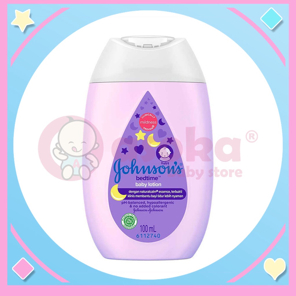 Johnson's Baby Lotion Bedtime Isi 100ml / 200ml ASOKA