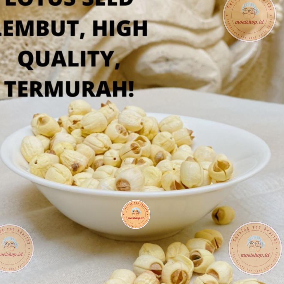 

➯ BIJI TERATAI LEMBUT 500GR / LIEN ZI / LOTUS SEED 500 GR ☃