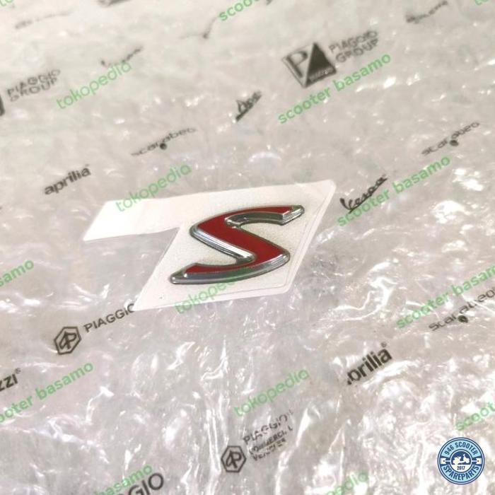 S Sticker Vespa Sprint