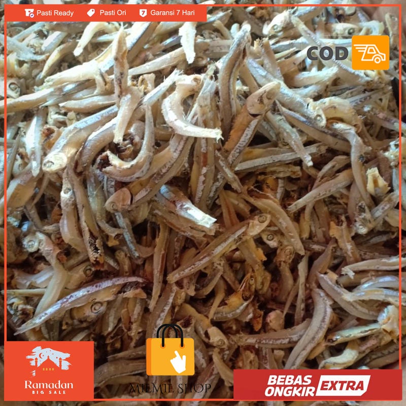 

teri jengki bulat per 250gr