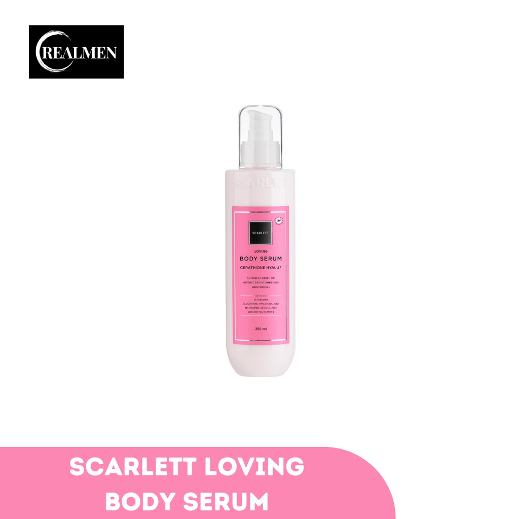 SCARLETT BODY SERUM LOVING / HAPPY / JOLLY / CHARMING - SERUM BADAN SCARLETT BPOM