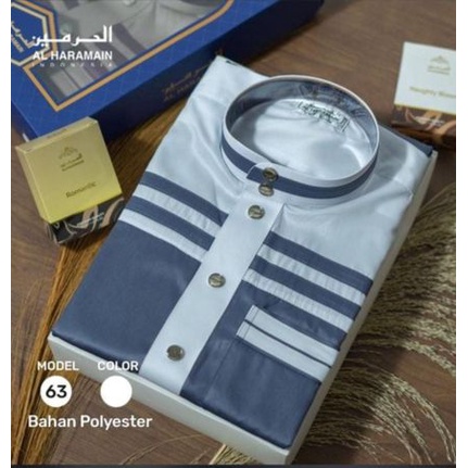 Jubah Al Haramain Polyster Premium Kombinasi