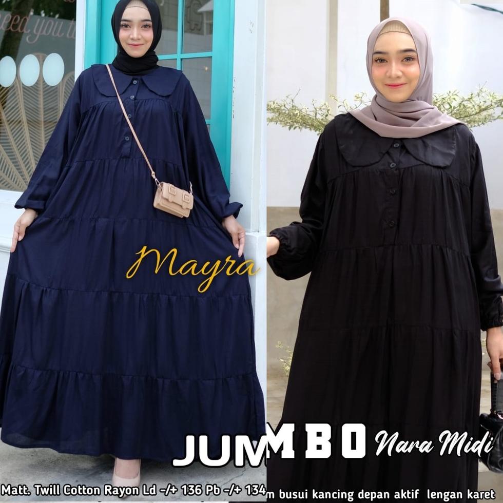 MURAH BANGET Baju GAMIS XXXXL LD 140 JUMBO Super PB 140 TOYOBO - BADAN GEMUK IBU HAMIL UKURAN BIG SI