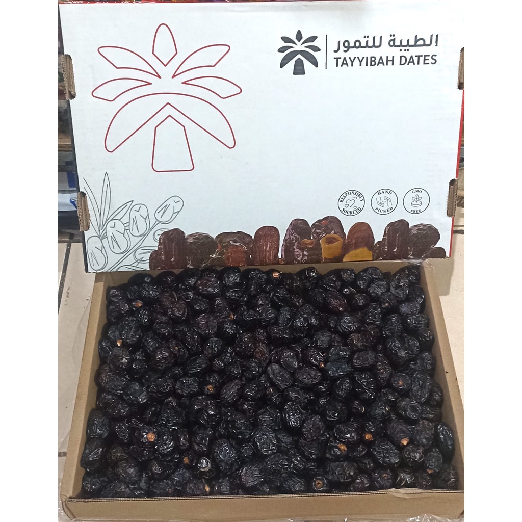 

Kurma Ajwa/Kurma Nabi 5kg Premium Oleh" Haji & Umroh