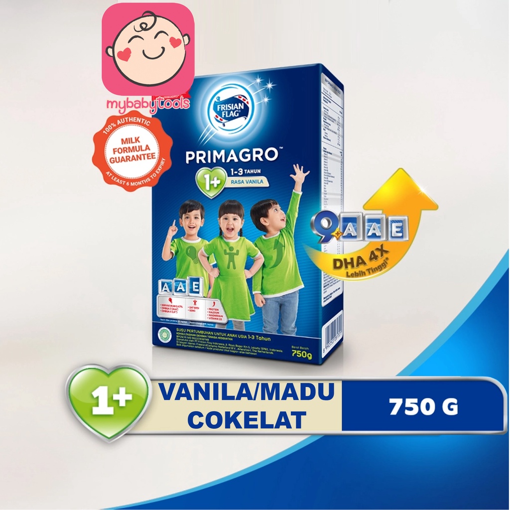 FRISIAN FLAG 123 456 1+ 3+ VANILA MADU COKLAT 750GR PRIMAGRO