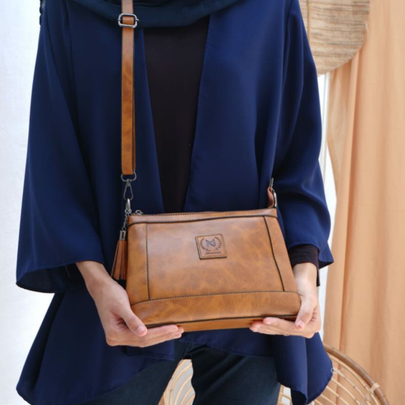 MOONZAYA TAS SLEMPPANG WIWIT DAN TRESNA  WANITA SIMPLE ELEGAN CANTIK BERKUALITAS