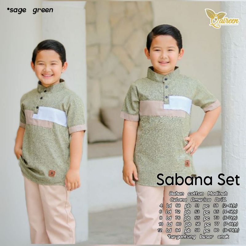 sabana set by qaireen