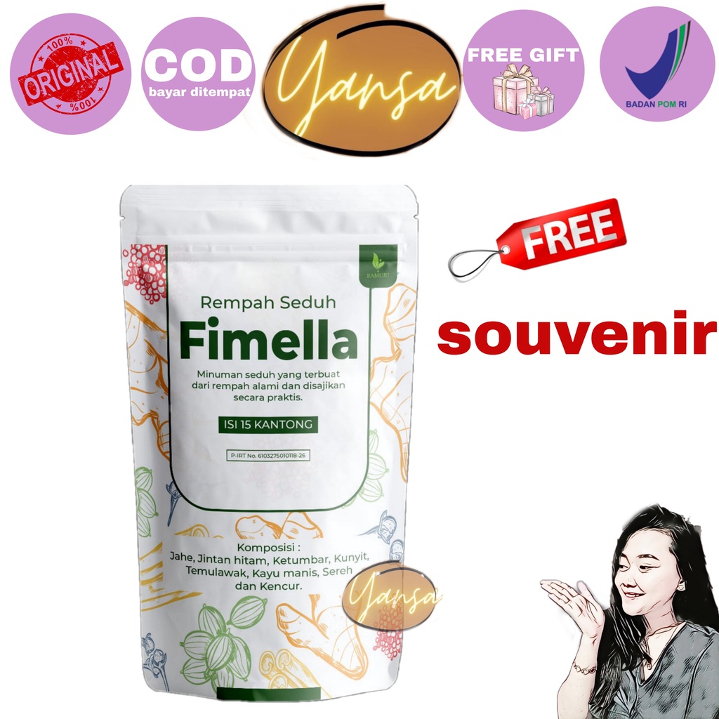 Ramuju Fimella - Paket 15 Hari Ramuan Penambah Berat Badan | Energy Booster &amp; Penambah Nafsu Makan