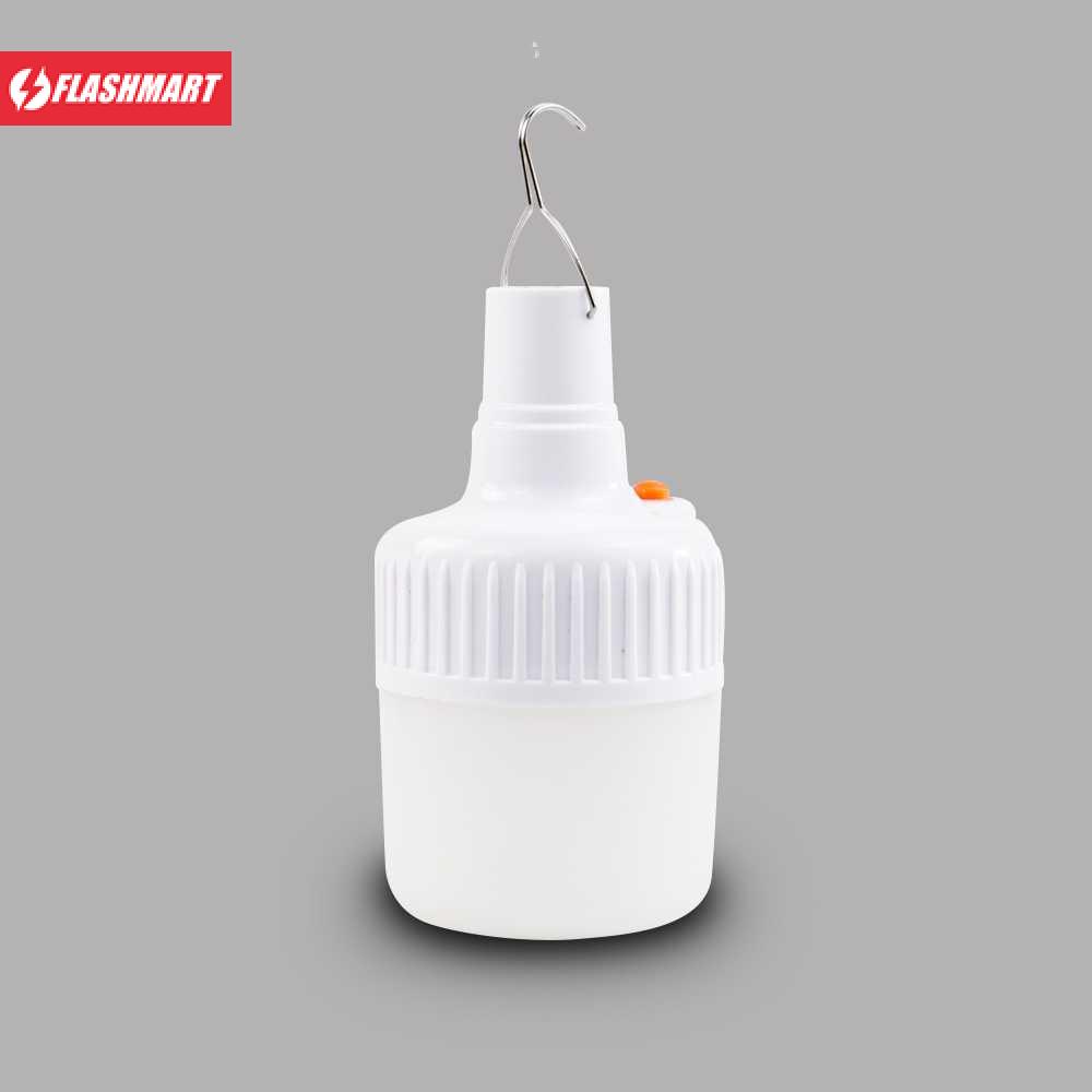 Flashmart Lampu Bohlam LED Rechargeable Portable Lamp 60W - YJ-14