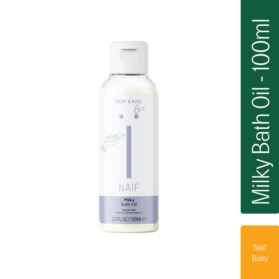 Naif Milky Bath Oil 3.3 fl/100ml