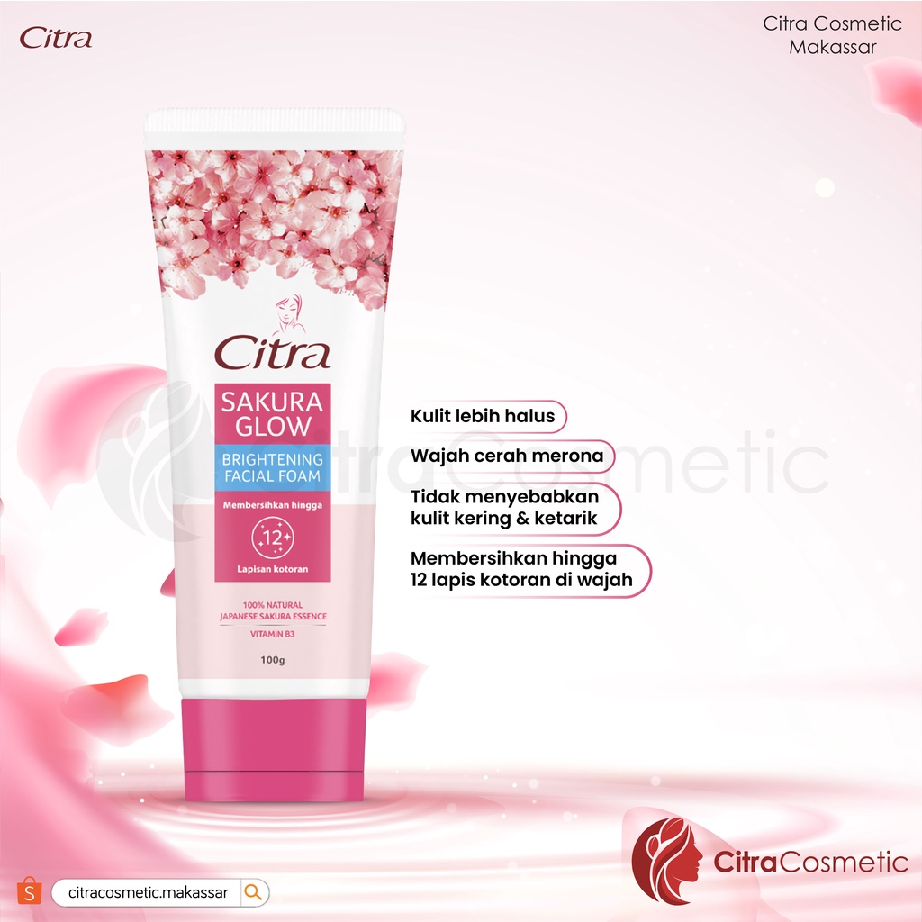 Citra Sakura Fair Facial Foam 100 Gr