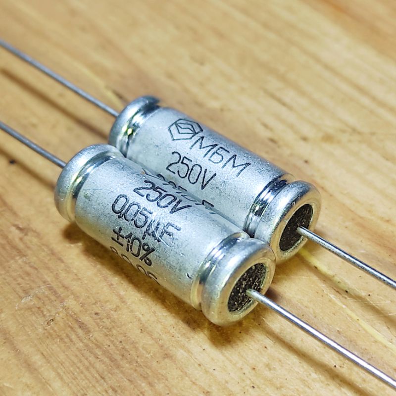 Kapasitor Tone Gitar Premium 0.022uf / 0.05uf NOS Vintage capacitor elco bukan pio axial untuk gitar