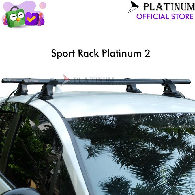 Rak Atas Roof Rack Daihatsu Sirion Lengkap + Kaki Jepit Bodi Platinum