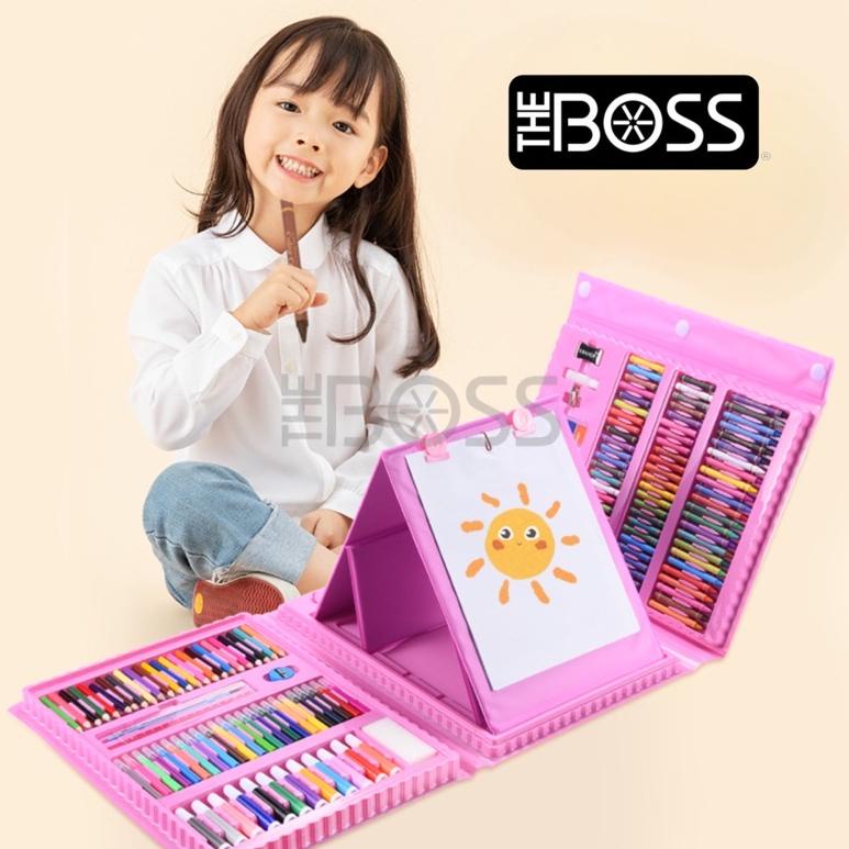 

PQY ART SET 208 PENSIL WARNA Crayon set 208pcs - Crayon Mewarnai - 208 Warna - Pensil Krayon (Alat Menggambar atau Mewarnai) Hadiah anak-anak ✮Terkini