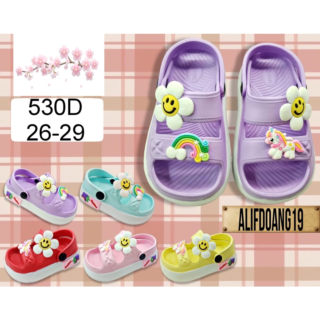 Sandal Selop Anak - Anak Empuk dan Ringan 530D (26-29) Sandal Selop Anak - Anak Empuk Dan ringan