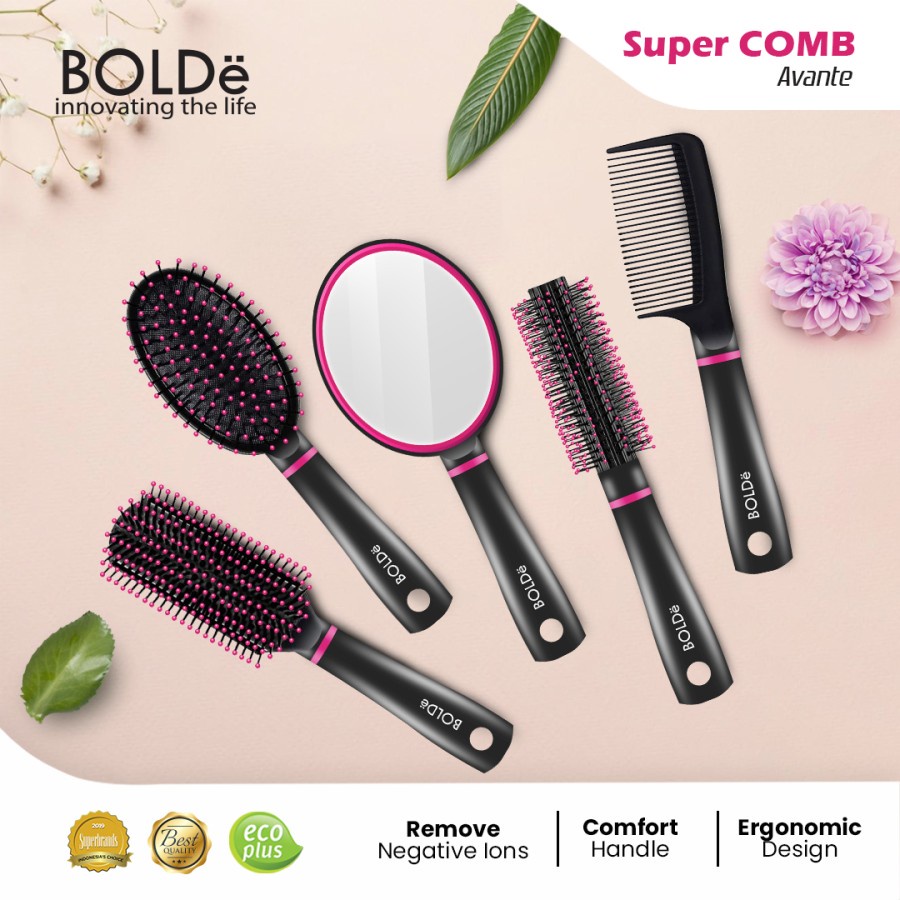 BOLDe Sisir / Super Comb Set Avante ( 1 Set 5 Pcs )