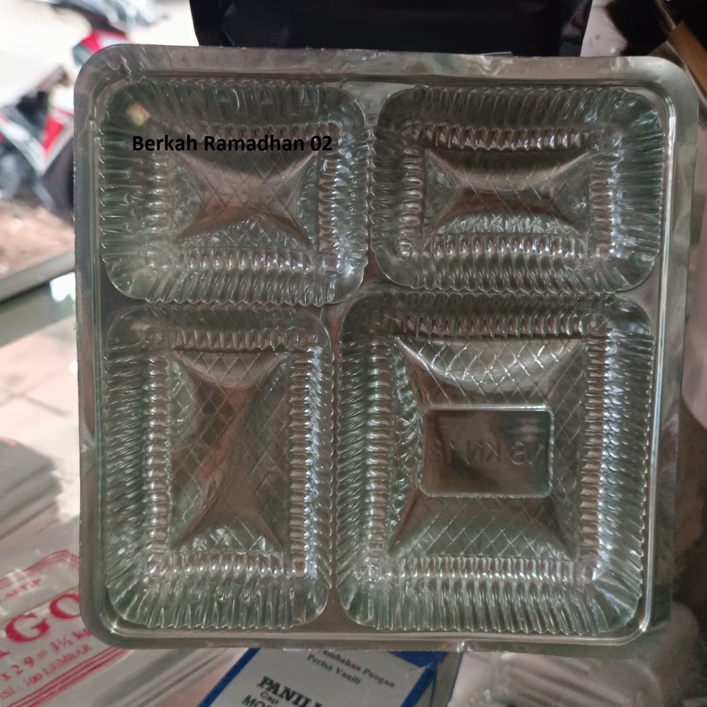 Mika Kotak Dus Hajatan / Mika PLastik Ukuran 18x18