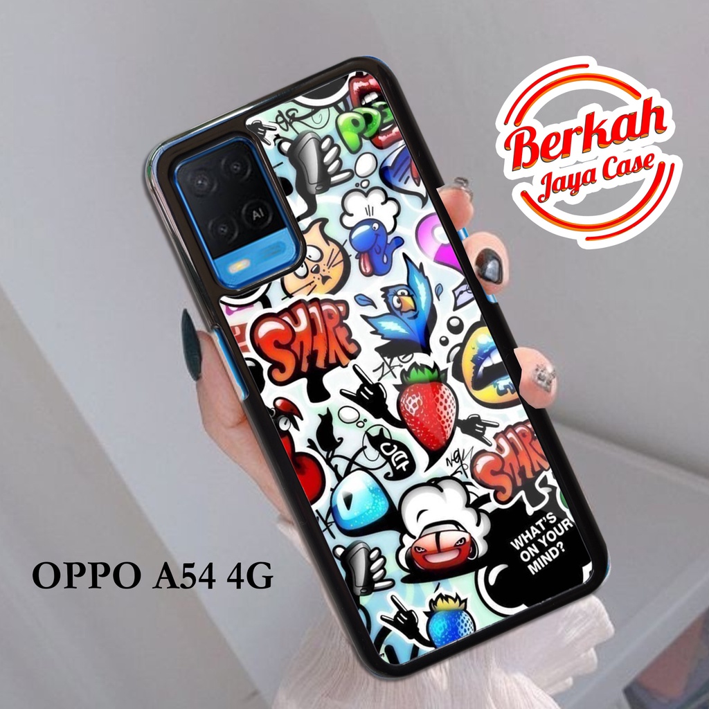 Case OPPO A54 4G Casing OPPO A54 4G Casing GRAFITY Case Keren Terbaru Casing Hardcase premium Case S