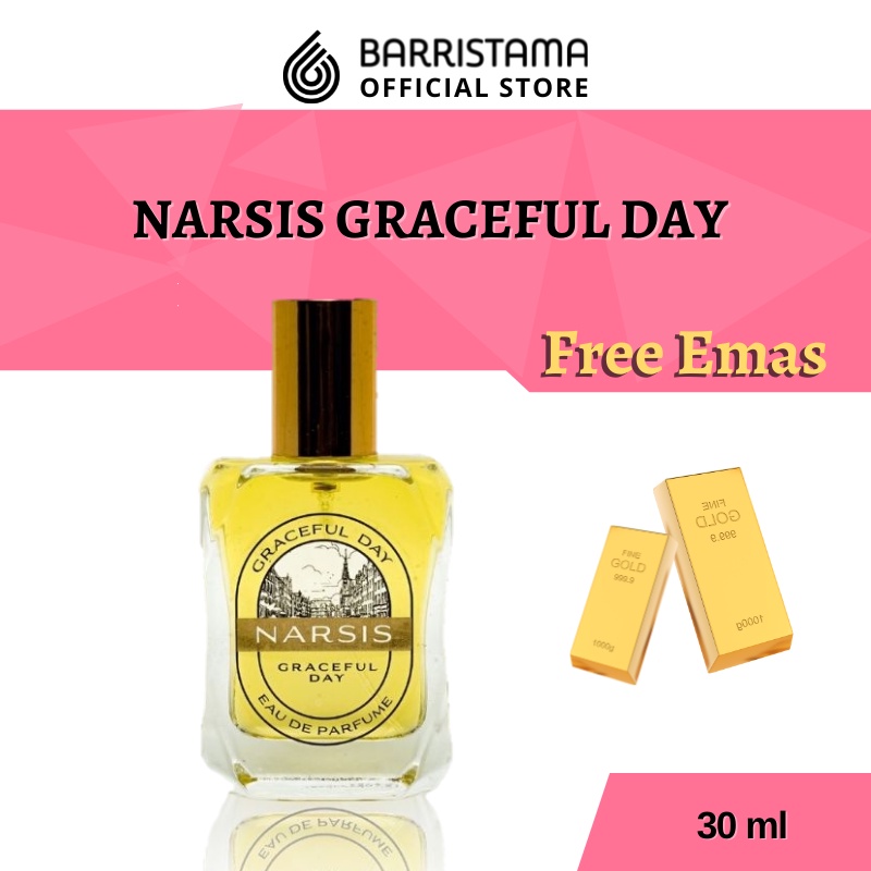 Free Emas Narsis Graceful Day Eau de Perfume - Parfum Wanita Kesukaan Pria