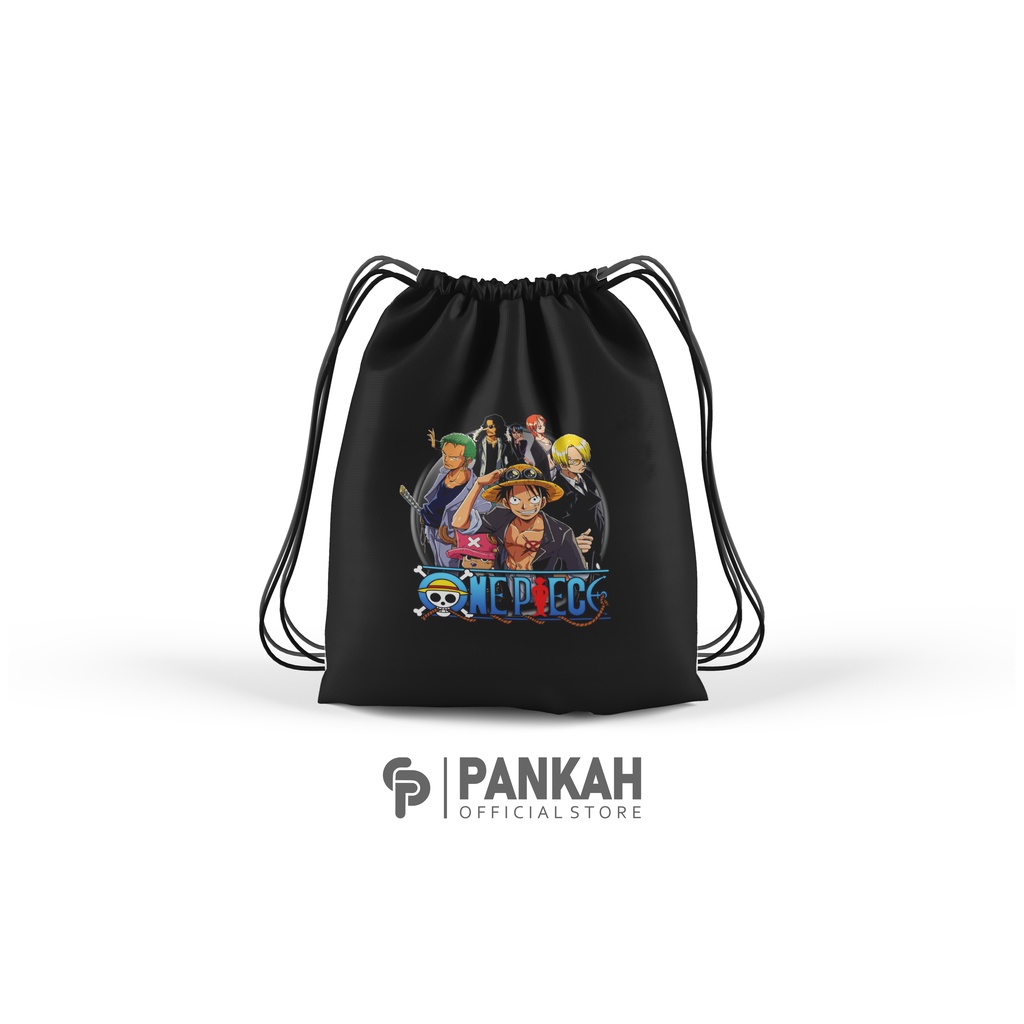 Tas Serut Anti Air Terlengkap / New String Bag One Piece Friends