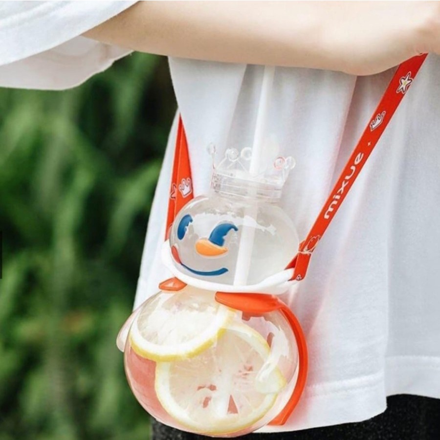 ELDE 1 - Botol Minum Tumbler Mixue Snow King 700ML Botol Mixue