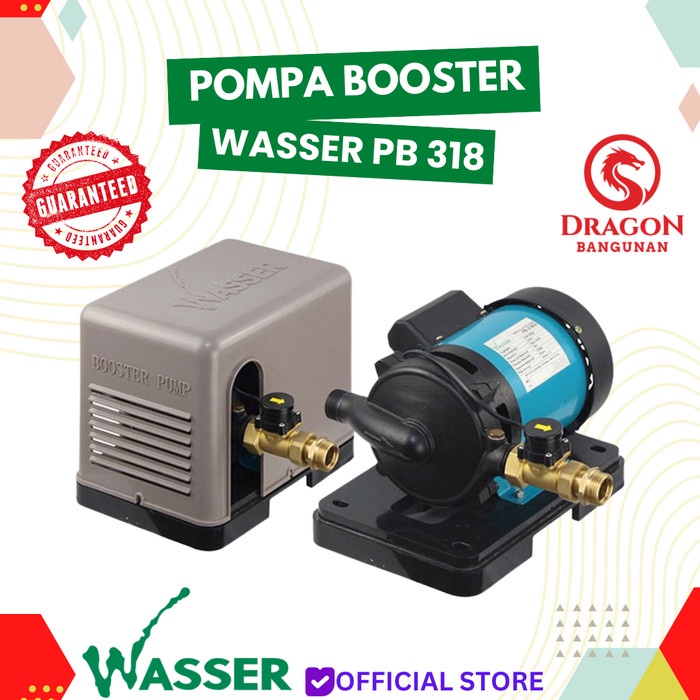 Pompa Air Wasser WASSER-300 - Pompa Pendorong 300 Watt