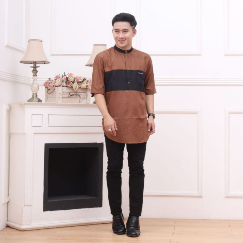 Ready Stok Koko Kurta Pakistan Lengan Pendek Bahan Catton Rami