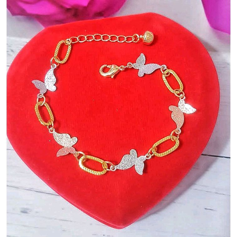 Gelang Xuping Kombinasi Gold Cantik 74