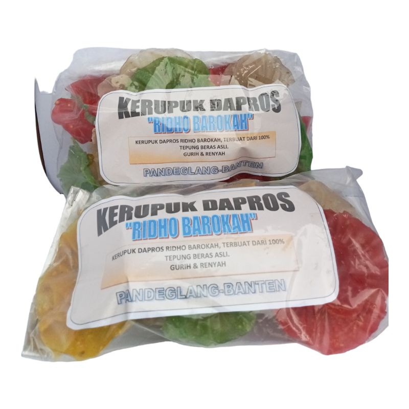

Kerupuk Dapros isi 50pcs