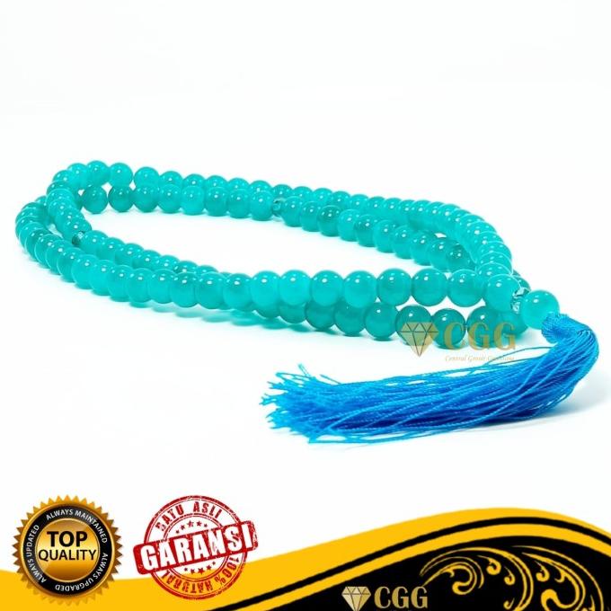 Tasbih Batu Giok Green Jade 99 Butir