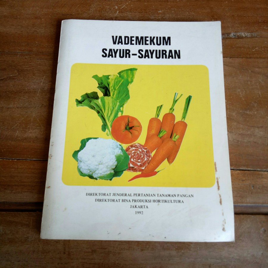buku vademekum sayur sayuran