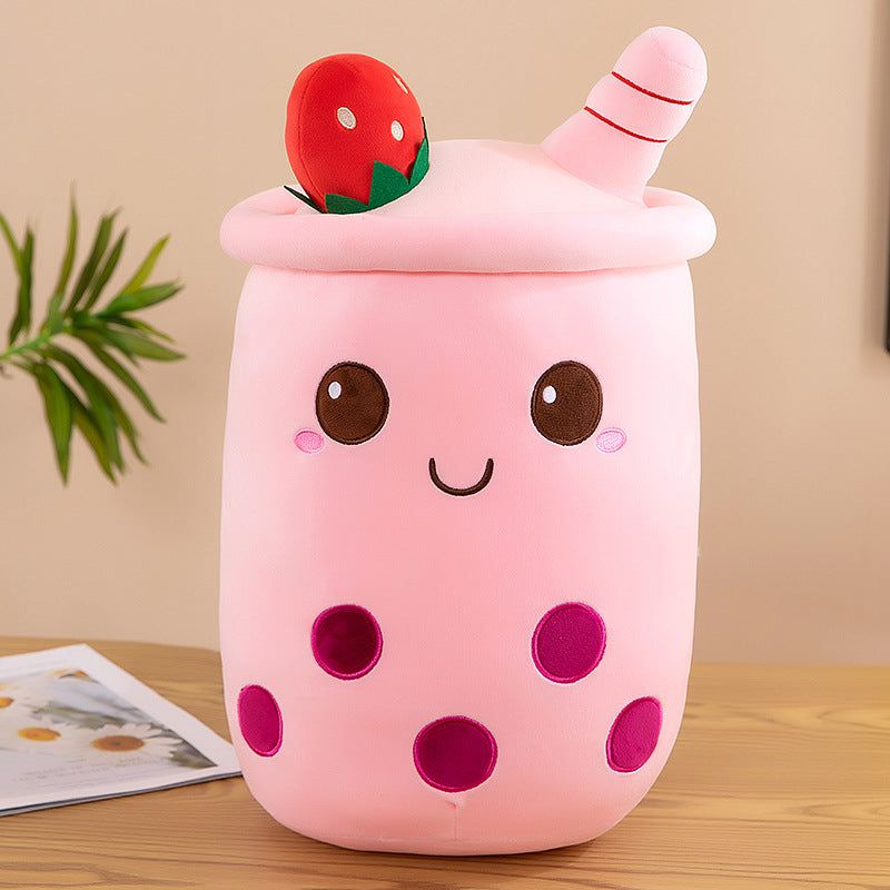 Boneka Boba Terbaru Cangkir Milk Tea Bahan Yelvo halus Lembut Ukuran 30cm