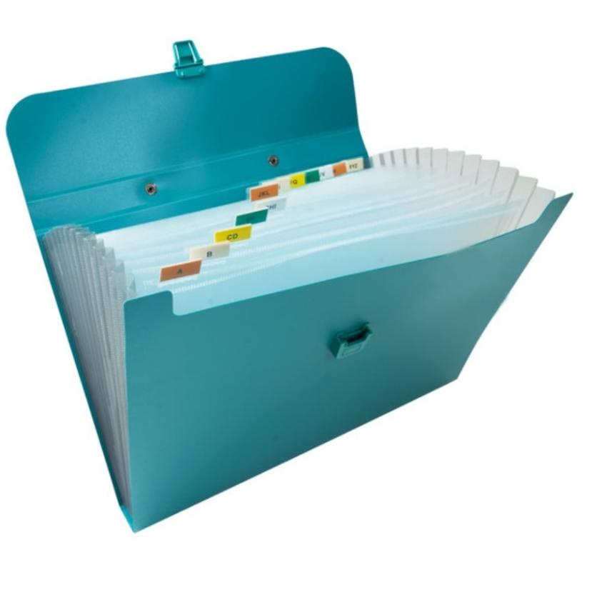 

BISA ✨COD✨ Joyko Expanding File Folio F4 13 Pockets / Map Harmonika kancing EF-2638 kancing !