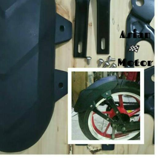 ➵ MudGuard Belakang Motor HMS Racing Universal/ MudGuard Motor HMS ❉