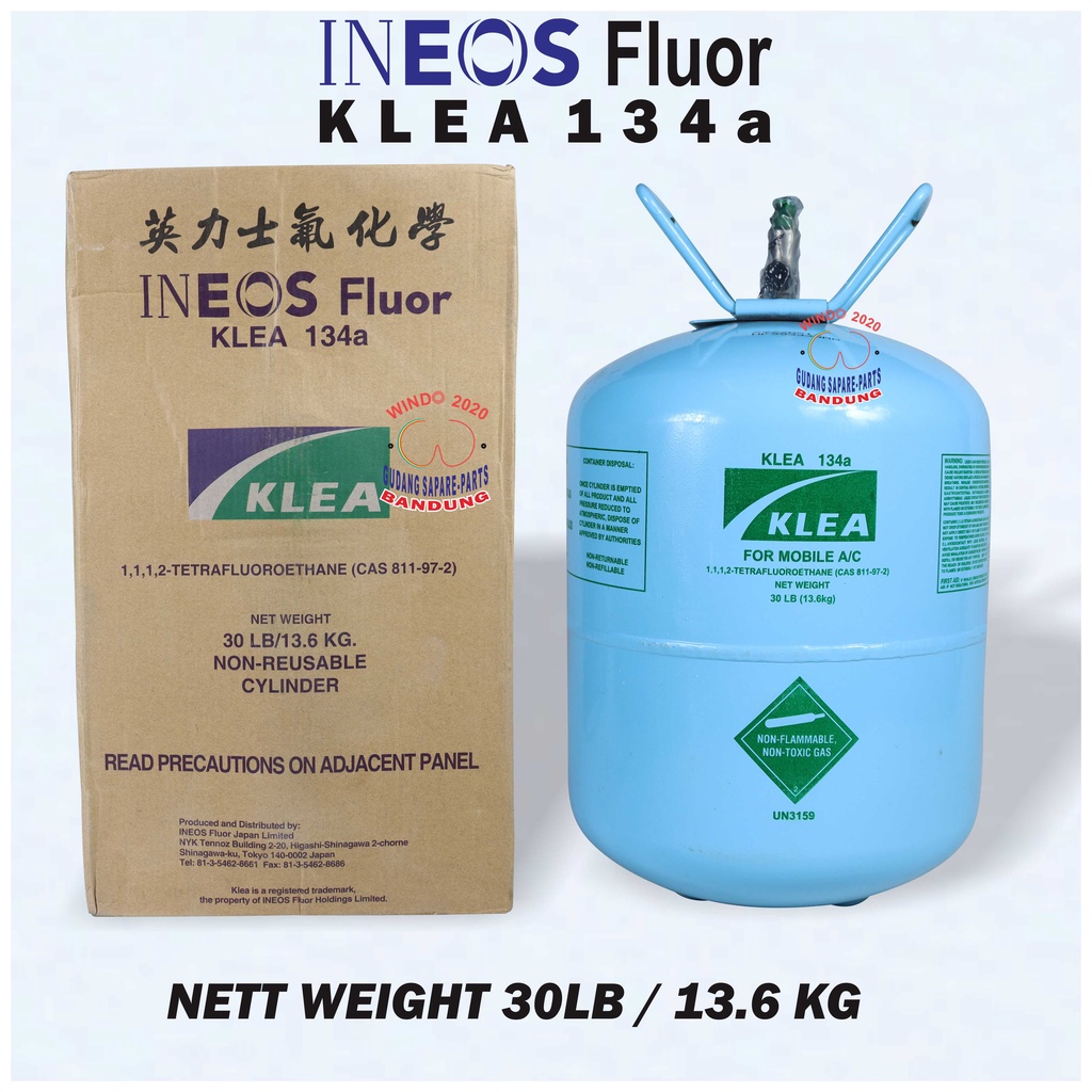 REFRIGANT KLEA INEOS TABUNG 13.6 KG | PREON ORIGINAL SEGEL | FREON AC R22