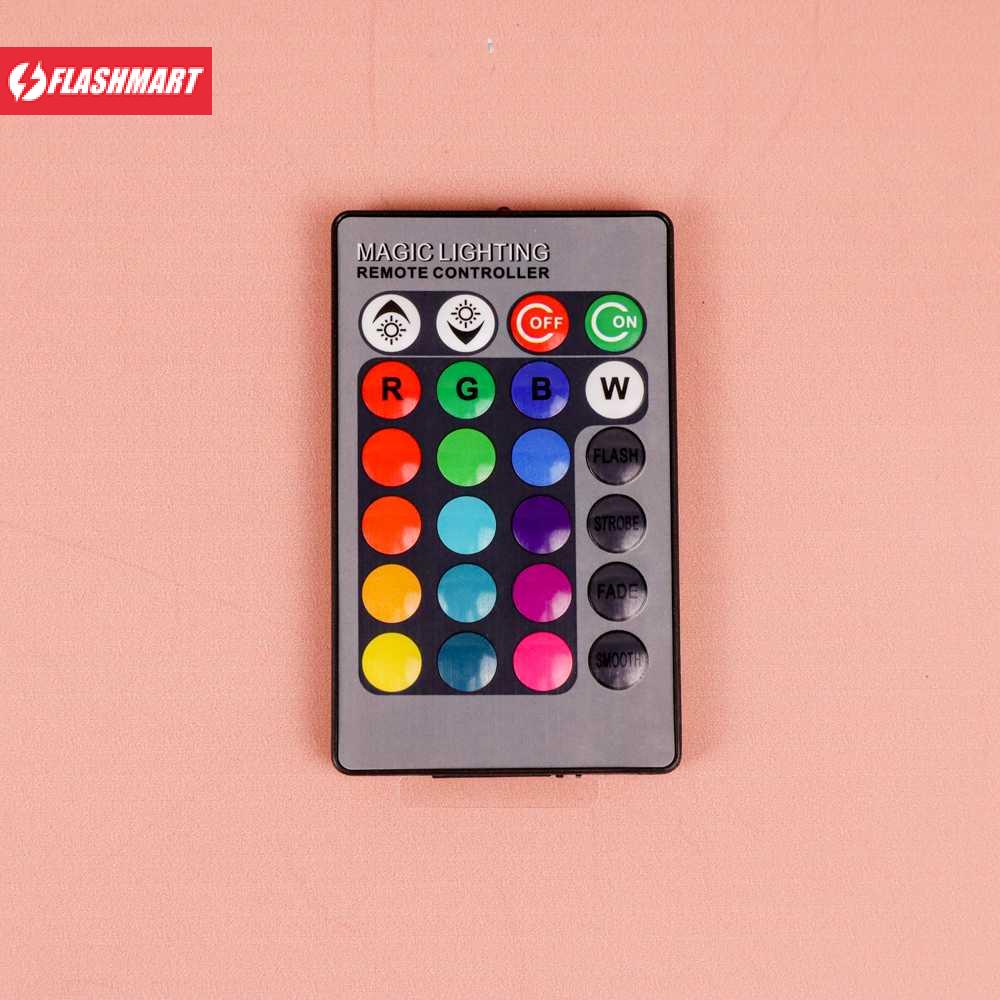 Flashmart Lampu Bohlam RGB dengan Remote Control E27 10 W - B5