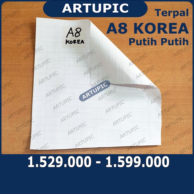 TERPAL A8 KOREA PUTIH PUTIH TERPAL KANDANG AYAM TERPAULIN SAGITARIUS KUALITAS DIATAS DIAMOND DAN CINA